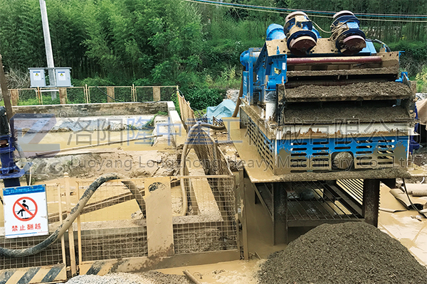 洗砂机系列_双轮洗砂一体机_筛洗一体机_螺旋洗沙一体机-隆中 ...